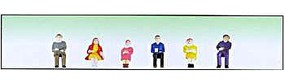 Sitting Figures (6) O Scale Model Railroad Figure #6060