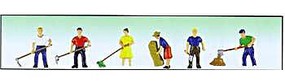 Farm Action People (6) O Scale Model Railroad Figure #6064