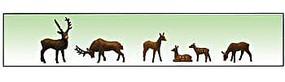 Deer (6) O Scale Model Railroad Figure #6177