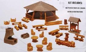 Model-Power Town Barbeque Building Kit HO Scale Model Railroad Building #623 Model-Power Town Barbeque Building Kit HO Scale Model Railroad Building #623