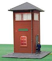 Model-Power Trackside Yard Tower Built-Up HO Scale Model Railroad Building #627 Model-Power Trackside Yard Tower Built-Up HO Scale Model Railroad Building #627