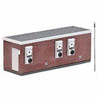 Model-Power HO Electric Signal Tower Built-Up HO Scale Model Railroad Building #795 Model-Power HO Electric Signal Tower Built-Up HO Scale Model Railroad Building #795