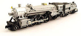 Model-Power 4-6-2 Pacific w/Vandy Coal Tender UP Grey Goose N Scale Model Train Steam Locomotive #87435 Model-Power 4-6-2 Pacific w/Vandy Coal Tender UP Grey Goose N Scale Model Train Steam Locomotive #87435