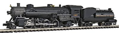 Model Power Mikado W Vanderbilt Tender Chesapeake Ohio N Scale