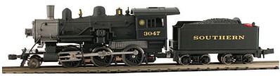 Model-Power 2-6-0 Mogul SRR DCC Ready N Scale Model Train Steam Locomotive #87610