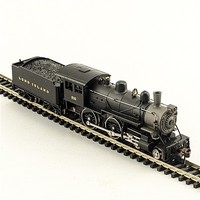 4-4-0 Amer DCC/Sound LIRR N Scale Model Train Steam Locomotive #876371