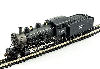 Model-Power 2-6-0 Mogul Wabash DCC Ready N Scale Model Train Steam Locomotive #87651