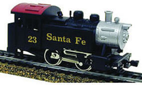 0-4-0 Tank Switcher DCC w/Snd/Remote ATSF HO Scale Model Train Steam Locomotive #965001