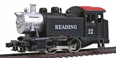 Model-Power 0-4-0 Tank Switcher Reading HO Scale Model Train Steam Locomotive #96508