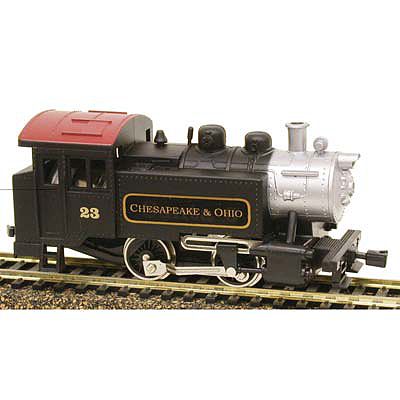 Model-Power 0-4-0 Tank Switcher DCC Chesapeake & Ohio HO Scale Model Train Steam Locomotive #965091