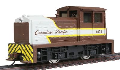 Model-Power Diesel DDT Plymouth Industrial Powered (Canadian Pacific) HO Scale Model Railroad #96674