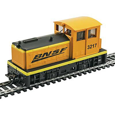 Model-Power DDT Plymouth BNSF Orange/Green HO Scale Model Train Diesel Locomotive #96683