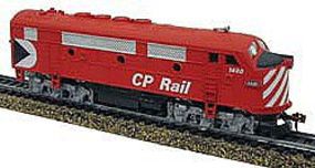 Model-Power F2-A Dual Drive Powered w/Light Canadian Pacific HO Scale Model Train Diesel Locomotive #96810 Model-Power F2-A Dual Drive Powered w/Light Canadian Pacific HO Scale Model Train Diesel Locomotive #96810