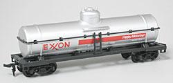 Model-Power 40 Heavyweight Chemical Tank Exxon HO Scale Model Train Freight Car #98105