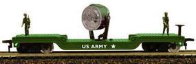 Model-Power Flat Car w/US Army Search Light Military Action Series HO Scale Model Train Freight Car #98664 Model-Power Flat Car w/US Army Search Light Military Action Series HO Scale Model Train Freight Car #98664