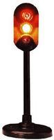 Three-Light Traffic Signal G Scale Model Railroad Street Light #987