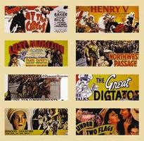 Assorted Old-Time Movie Posters G Scale Model Railroad Billboard Sign #996