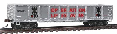 Model-Power Operation Lifesaver Gondola HO Scale Model Train Freight Car #99960