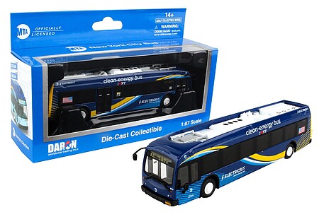 Model-Power MTA Clean Energy Electric Bus NYC 1-87