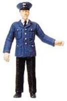 Merten Conductor Holding Door Model Railroad Figure G Scale #10 Merten Conductor Holding Door Model Railroad Figure G Scale #10