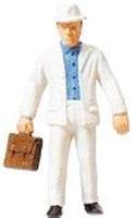 Merten Man with Briefcase Model Railroad Figure G Scale #20 Merten Man with Briefcase Model Railroad Figure G Scale #20