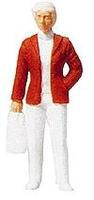 Merten Older Woman with Bag Model Railroad Figure G Scale #21 Merten Older Woman with Bag Model Railroad Figure G Scale #21