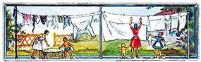 Merten Women Hanging Laundry Model Railroad Figure HO Scale #2319 Merten Women Hanging Laundry Model Railroad Figure HO Scale #2319