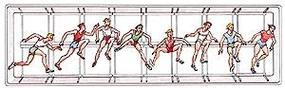 Merten Men Running Hurdles Model Railroad Figure HO Scale #2485 Merten Men Running Hurdles Model Railroad Figure HO Scale #2485