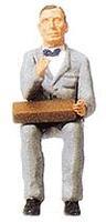 Merten Man with Brief Case Model Railroad Figure G Scale #3 Merten Man with Brief Case Model Railroad Figure G Scale #3