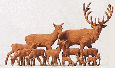 ho scale deer