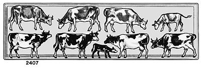 Merten Cows Model Railroad Figure Z Scale #72407