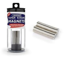 Magcraft 3/8''x1/16'' Rare Earth Disc Magnets (40)
