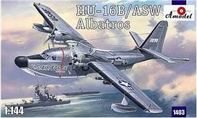 A-Model-From-Russia HU16B/ASW Albatros USAF Amphibian Aircraft Plastic Model Airplane Kit 1/144 Scale #1403