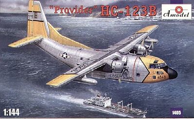 A-Model-From-Russia HC123B Provider USAF Cargo Aircraft Plastic Model Airplane Kit 1/144 Scale #1405