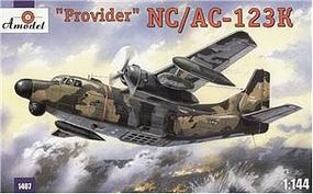 NC/AC123K Provider USAF Aircraft Plastic Model Airplane Kit 1/144 Scale #1407