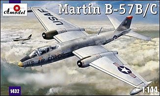 A-Model-From-Russia Martin B57B/C Aircraft Plastic Model Airplane Kit 1/144 Scale #1432