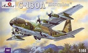 A-Model-From-Russia C130A Hercules USAF Tactical Transport Aircraft Plastic Model Airplane Kit 1/144 #1437