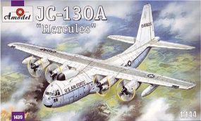 A-Model-From-Russia JC130A Hercules USAF Transport Aircraft Plastic Model Airplane Kit 1/144 Scale #1439