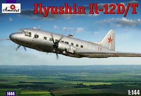 IL12D/T Soviet Transporter Plastic Model Airplane Kit 1/144 Scale #1444
