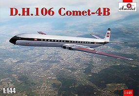 A-Model-From-Russia DH106 Comet 4B Commercial Jetliner Plastic Model Airplane Kit 1/144 Scale #1448