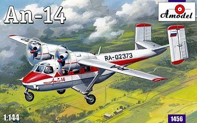 A-Model-From-Russia Antonov An14 Aircraft Plastic Model Airplane Kit 1/144 Scale #1456