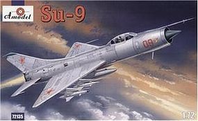 A-Model-From-Russia Su9 Soviet Fighter Interceptor Plastic Model Airplane Kit 1/72 Scale #72135