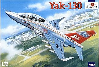 A-Model-From-Russia Yak130 Trainer Fighter Plastic Model Airplane Kit 1/72 Scale #72157