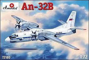An32B Cargo/Civilian Aircraft Plastic Model Airplane Kit 1/72 Scale #72180