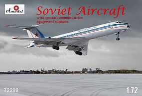 Tu134AK Balkani Soviet Airliner Plastic Model Airplane Kit 1/72 Scale #72299