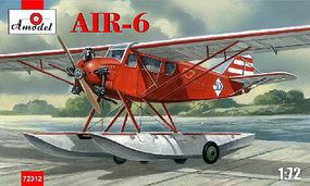 A-Model-From-Russia AIR6 Soviet Floatplane Plastic Model Airplane Kit 1/72 Scale #72312