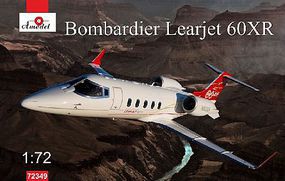 A-Model-From-Russia Bombardier Learjet 60XR Business Jet Plastic Model Airplane Kit 1/72 Scale #72349 A-Model-From-Russia Bombardier Learjet 60XR Business Jet Plastic Model Airplane Kit 1/72 Scale #72349