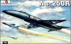 LA250 Interceptor w/275A Air-to-Air Missiles Plastic Model Airplane Kit 1/72 Scale #7264