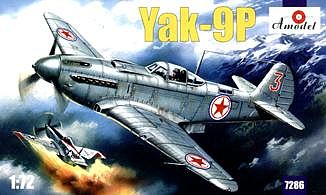 A-Model-From-Russia Yak9P Soviet Fighter Plastic Model Airplane Kit 1/72 Scale #7286