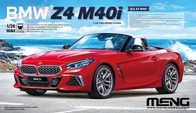 Meng BMW Z4 M40i Roadster Plastic Model Car Vehicle Kit 1/24 Scale #cs5